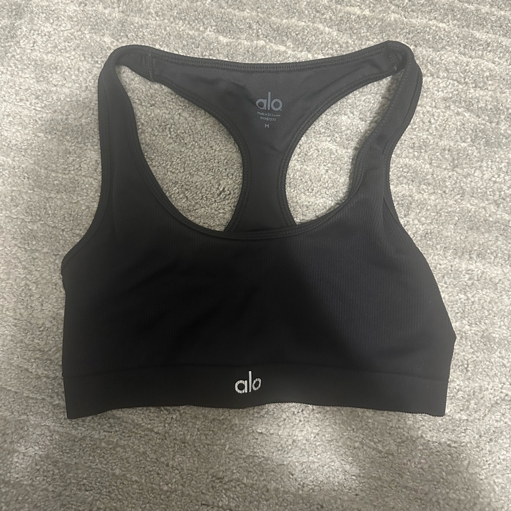 ALO Yoga Black Sports Bra
